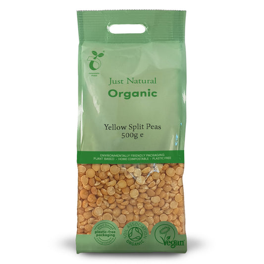 Just Natural Organic_Organic Yellow Split Peas 500g