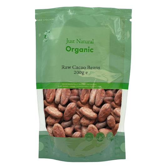 Just Natural Organic_Organic Cacao Beans Raw 200g