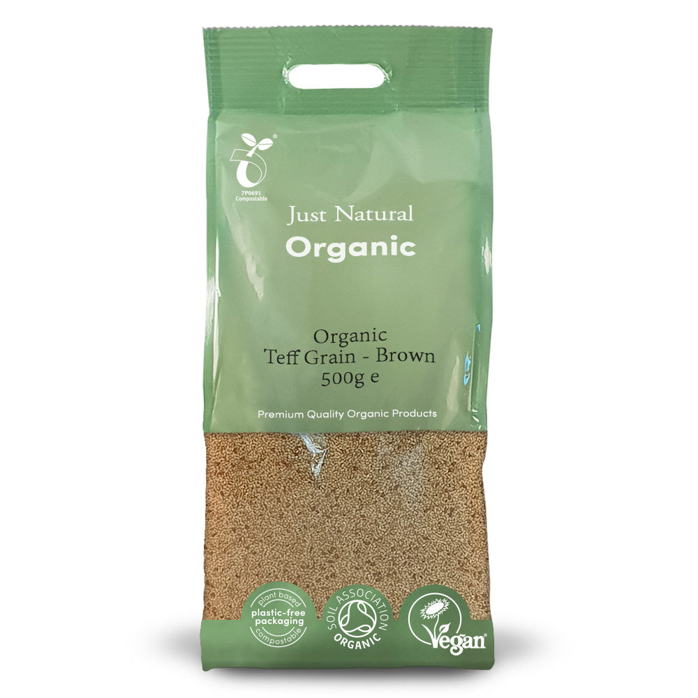 Just Natural Organic_Organic Teff Grain - Brown 500g