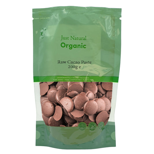 Just Natural Organic_Organic Raw Cacao Paste 200g