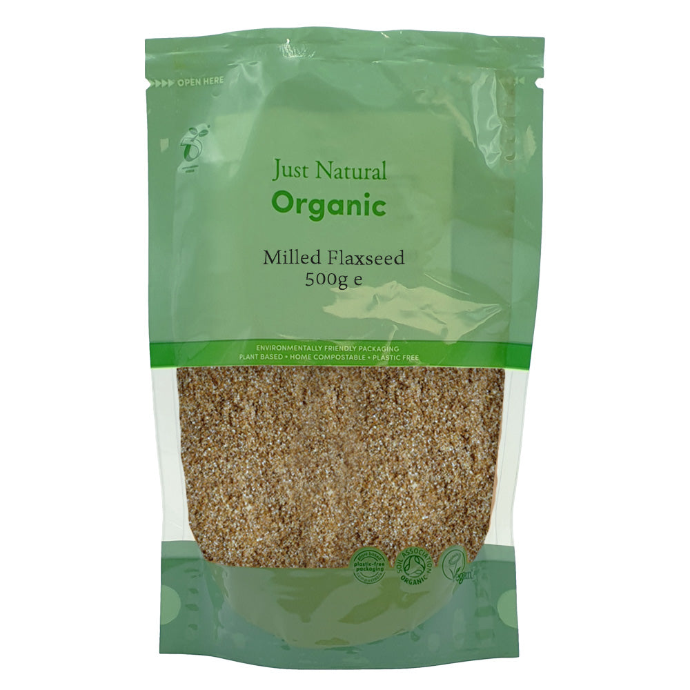 Just Natural Organic_Organic Milled Flaxseed (Linseed) 500g
