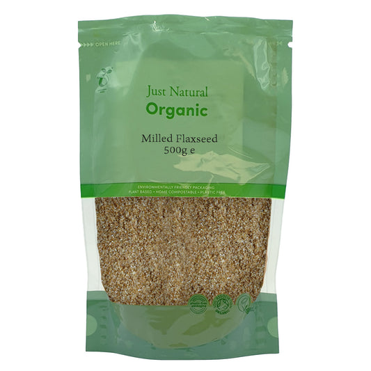 Just Natural Organic_Organic Milled Flaxseed (Linseed) 500g
