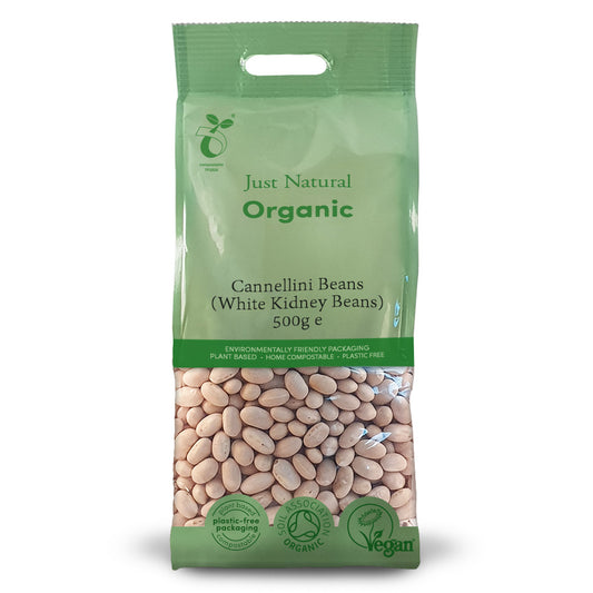 Just Natural Organic_Organic Cannellini Beans (White Kidney Beans) 500g