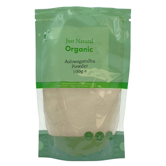 Just Natural Organic_Organic Ashwagandha Powder 100g