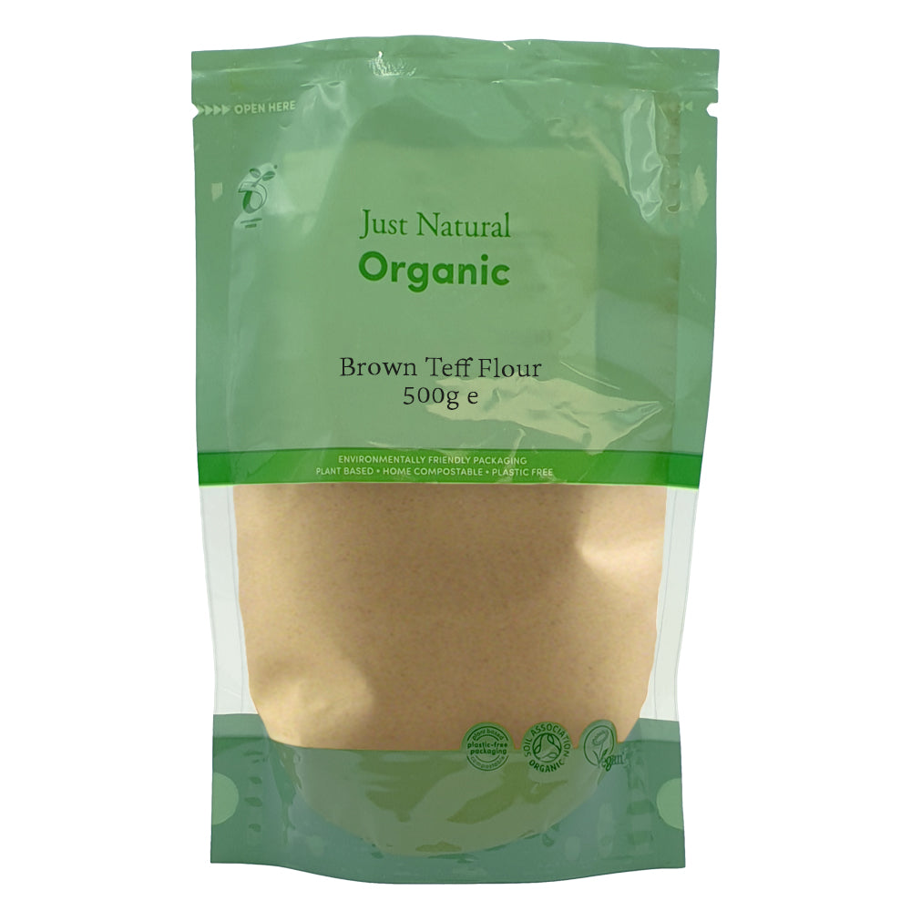 Just Natural Organic_Organic Teff Flour - Brown 500g