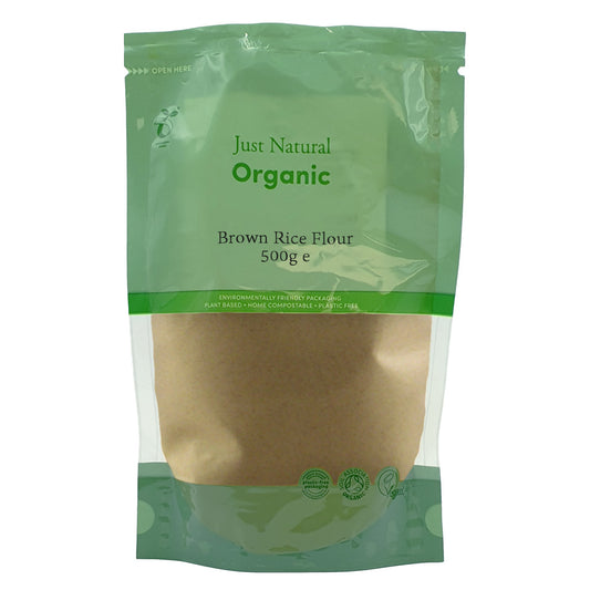 Just Natural Organic_Organic Brown Rice Flour 500g