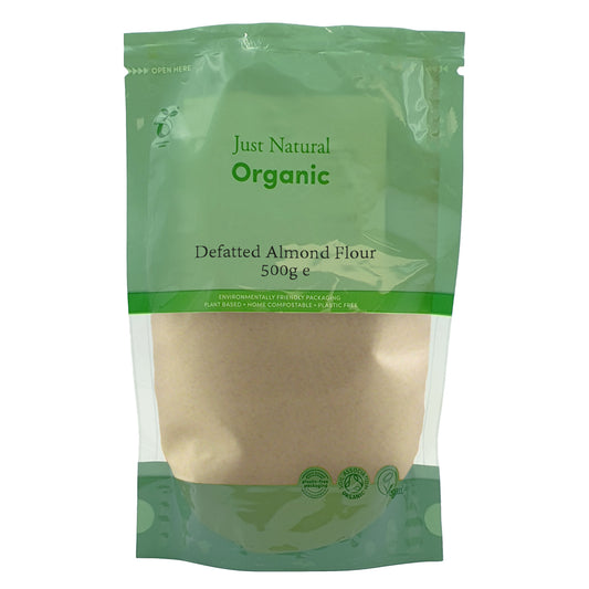 Just Natural Organic_Organic Defatted Almond Flour 500g