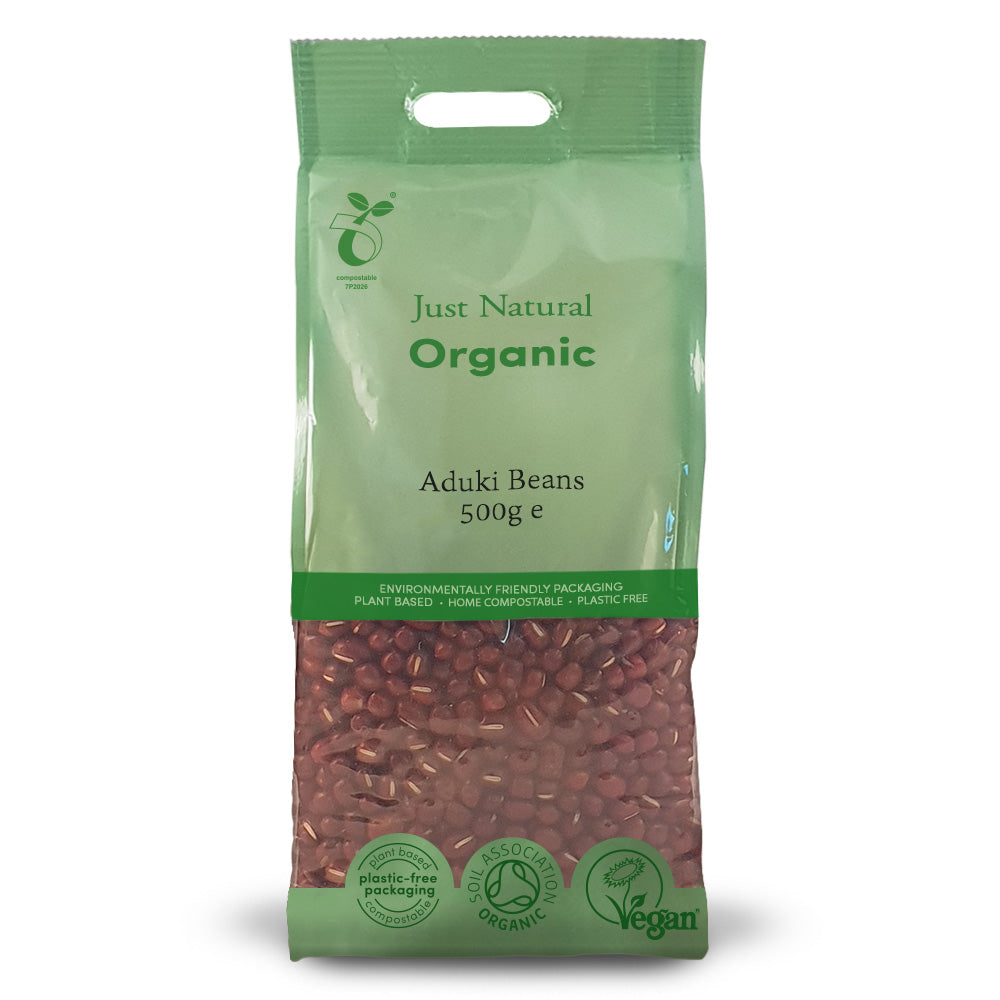 Just Natural Organic_Organic Aduki Beans 500g