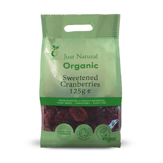 Just Natural Organic_Organic Sweetened Dried Cranberries 125g