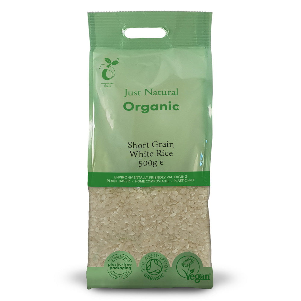 Just Natural Organic_Organic Short Grain White Rice 500g