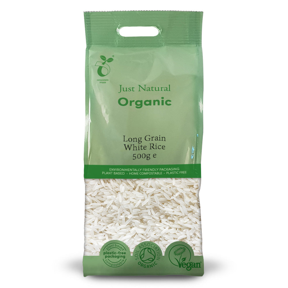 Just Natural Organic_Organic Long Grain White Rice 500g