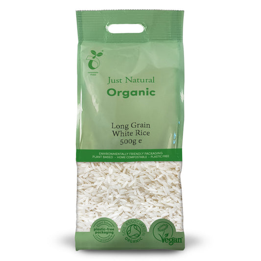 Just Natural Organic_Organic Long Grain White Rice 500g
