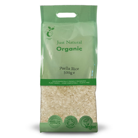 Just Natural Organic_Organic Paella Rice 500g