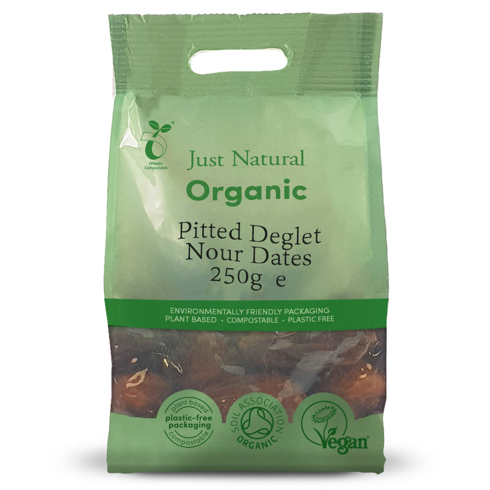 Just Natural Organic_Organic Pitted Deglet Nour Dates 250g