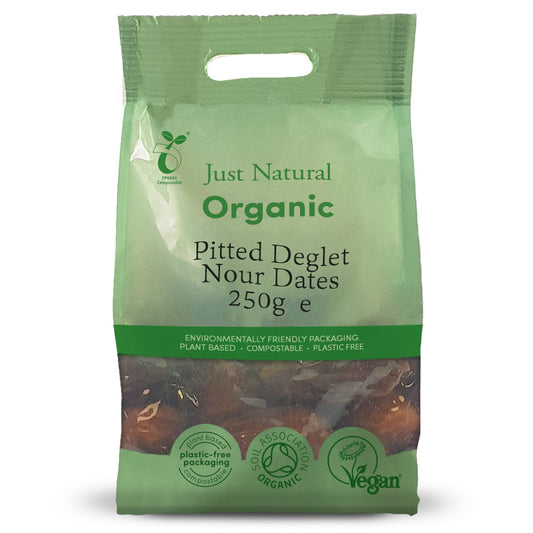 Just Natural Organic_Organic Pitted Deglet Nour Dates 250g