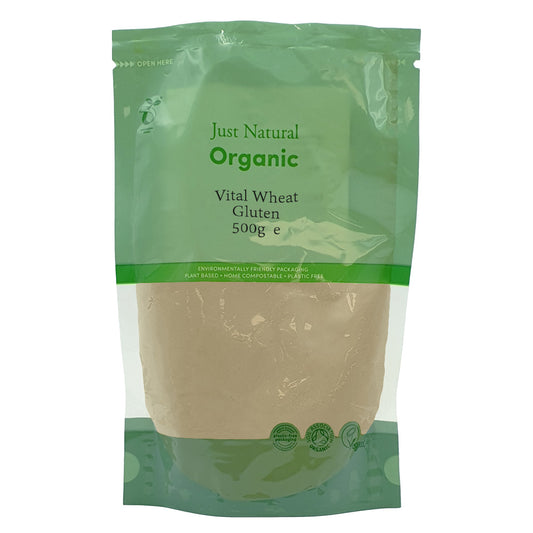 Just Natural Organic_Organic Vital Wheat Gluten 500g