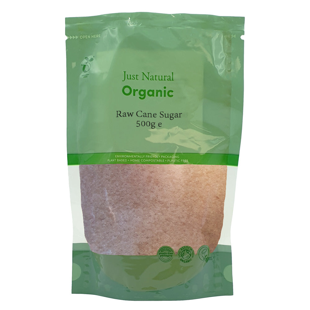 Just Natural Organic_Organic Raw Cane Sugar 500g