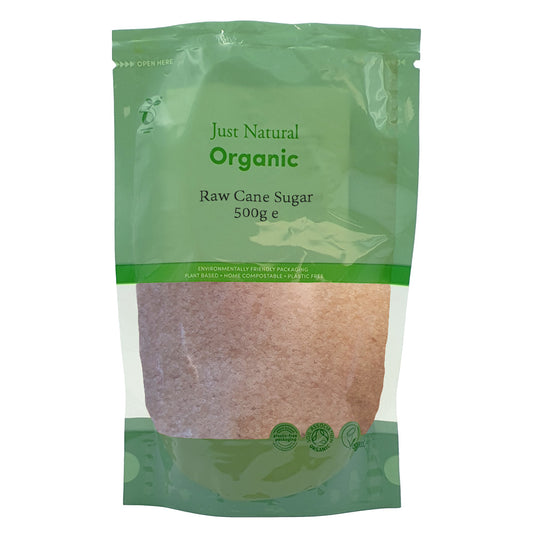 Just Natural Organic_Organic Raw Cane Sugar 500g