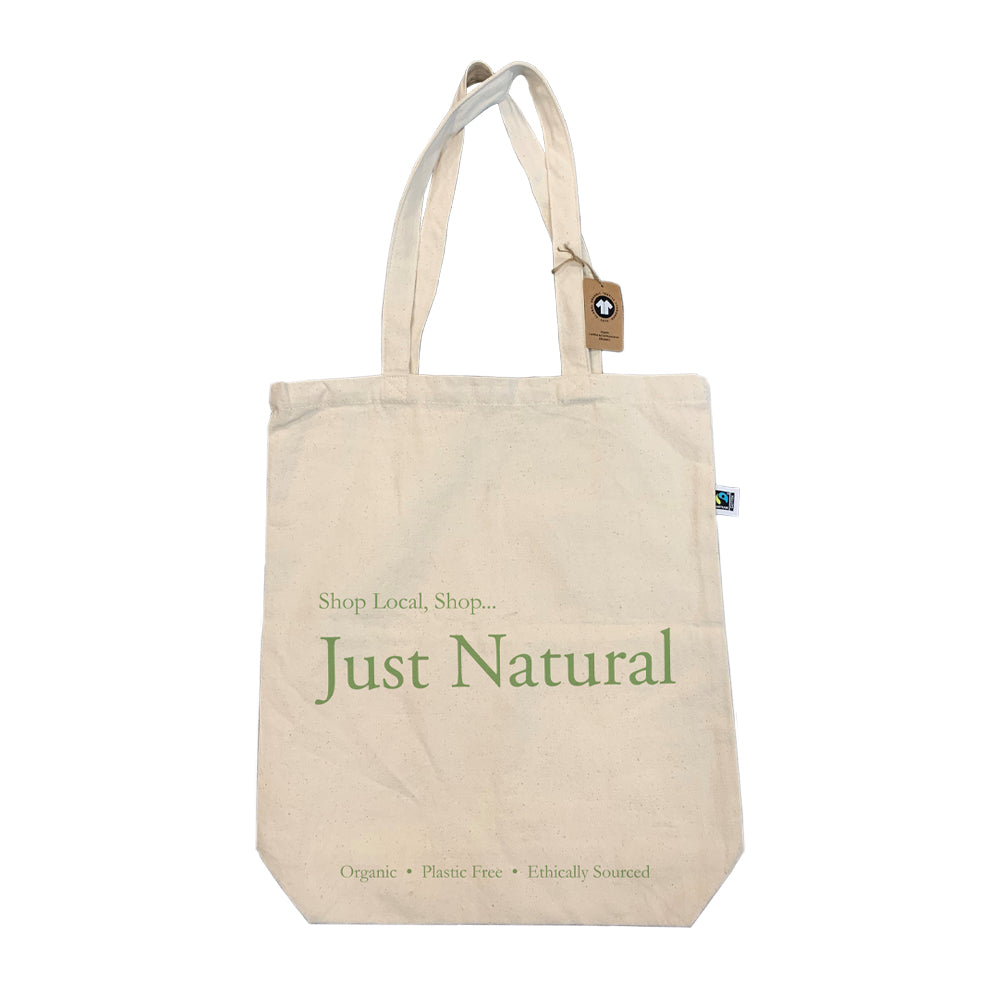 Just Natural GOTS Organic & Fair Trade Cotton Tote Bag