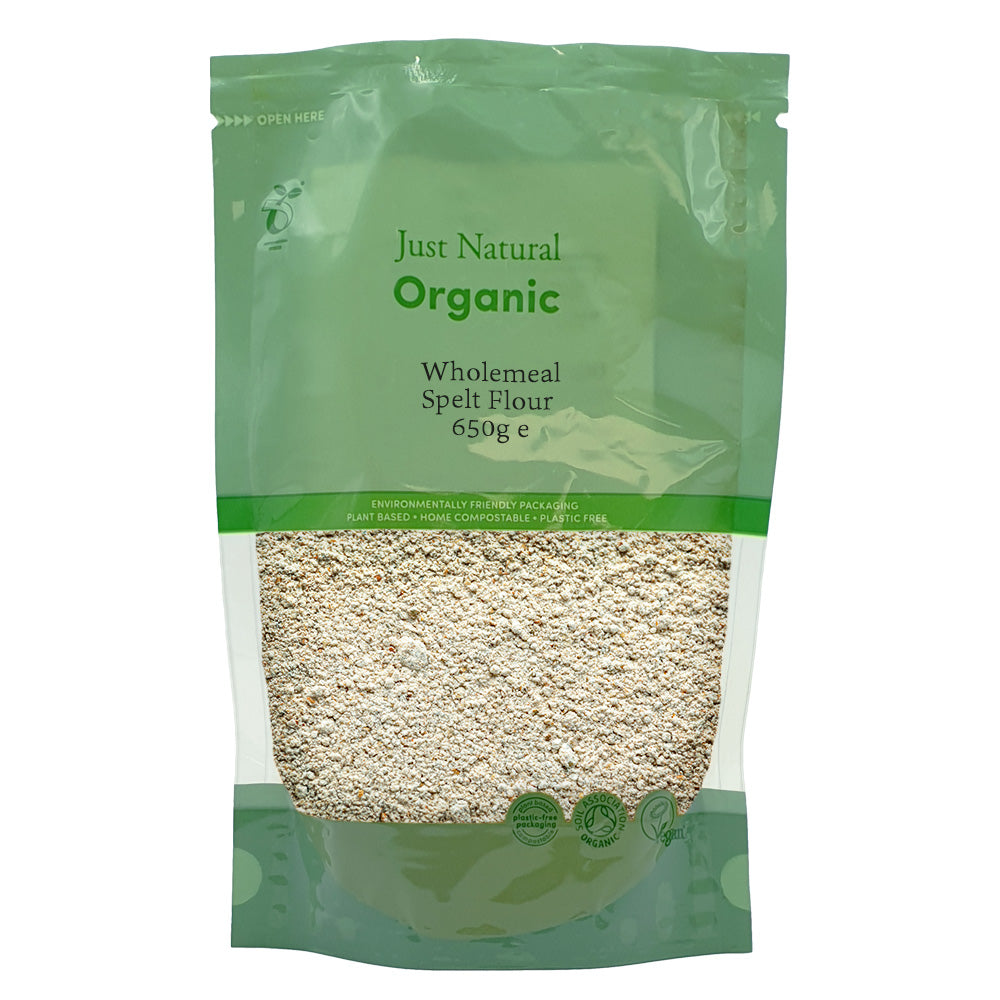 Just Natural Organic_Organic Wholemeal Spelt Flour 650g