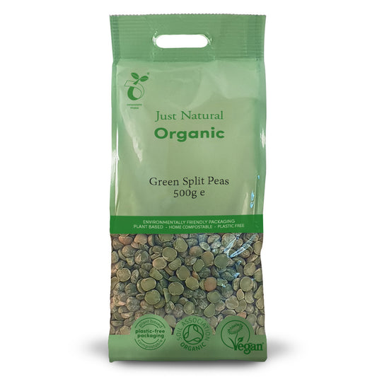 Just Natural Organic_Organic Green Split Peas 500g