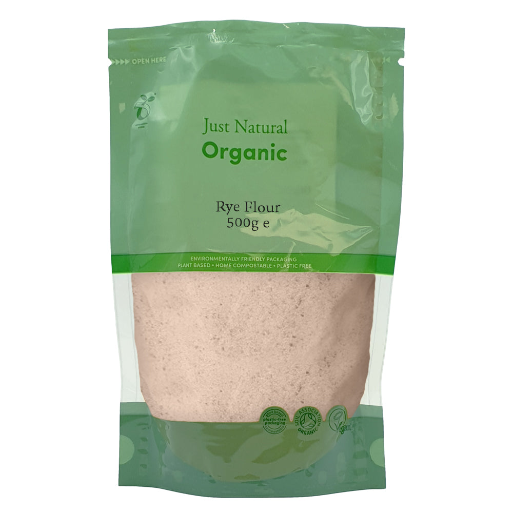 Just Natural Organic_Organic Rye Flour 500g