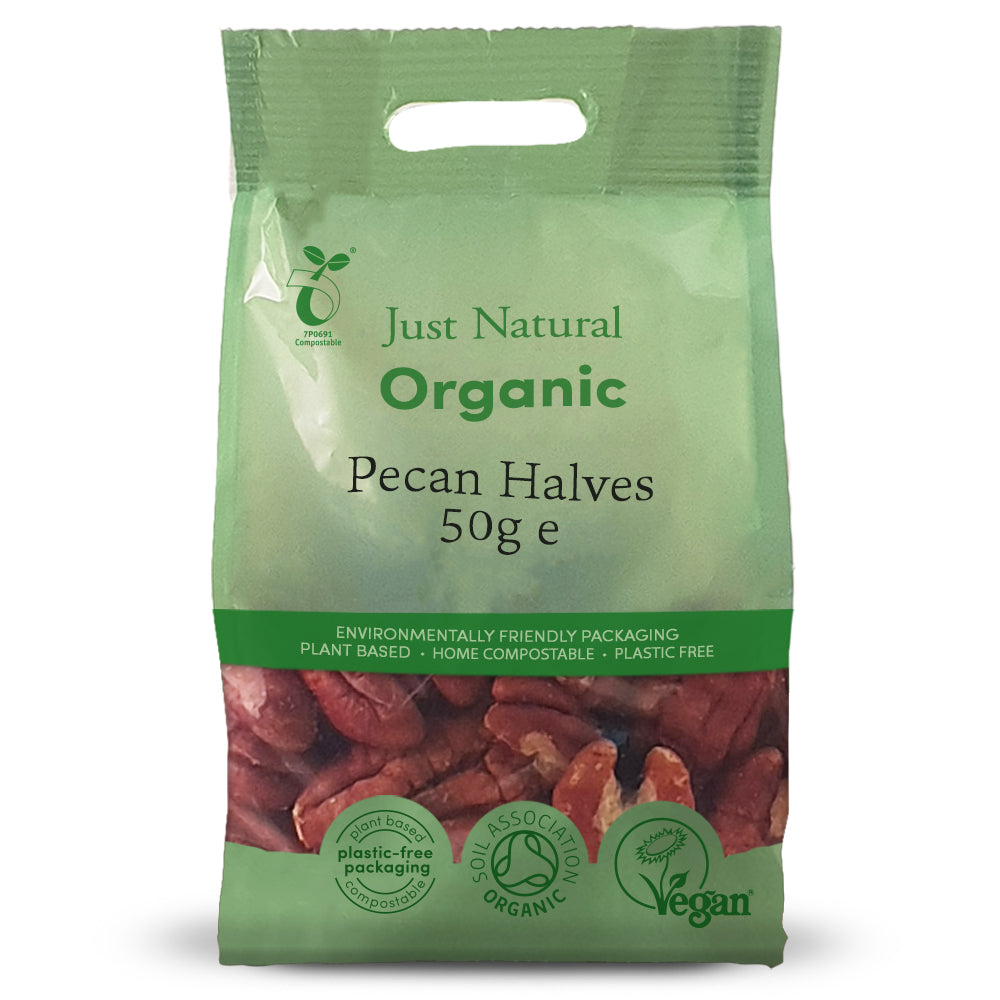 Just Natural Organic_Organic Pecans Halves 50g