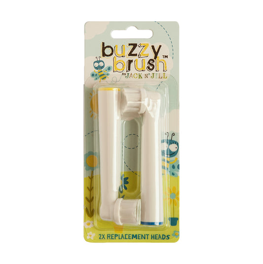 Jack N Jill_Buzzy Brush Replacement Heads for Electric Toothbrush - 2 Pack