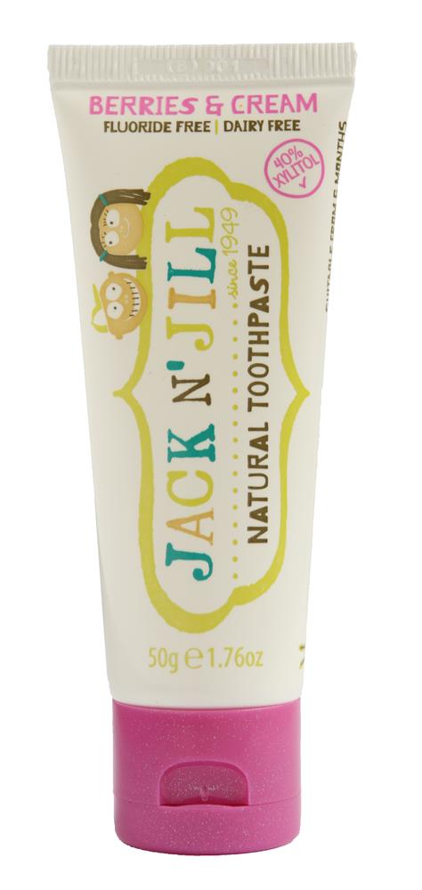 Jack N Jill_Berries & Cream Natural Toothpaste 50g