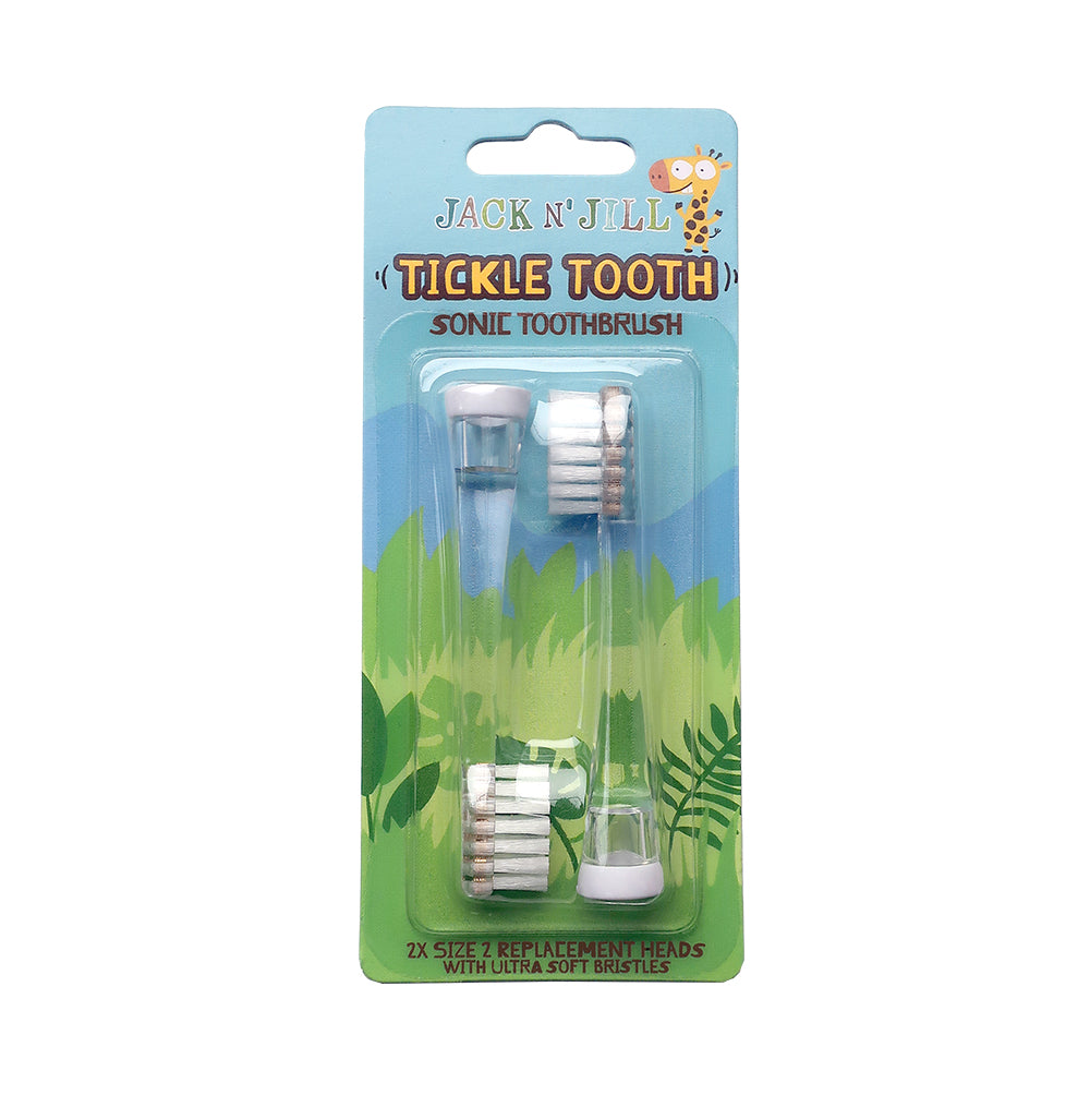 Jack N Jill_Tickle Tooth Sonic Replacement Heads - 2 Pack
