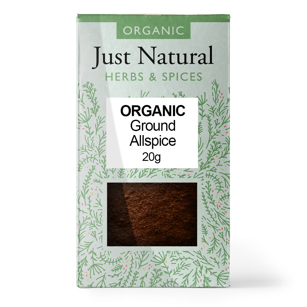 Just Natural Herbs_Organic Ground Allspice (Box) 30g