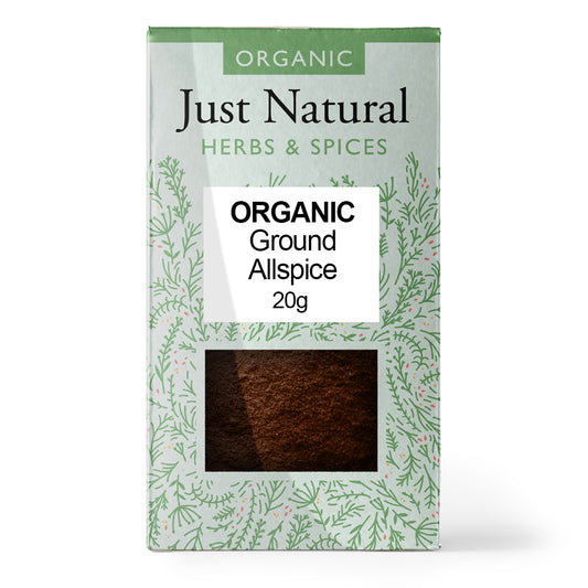 Just Natural Herbs_Organic Ground Allspice (Box) 30g