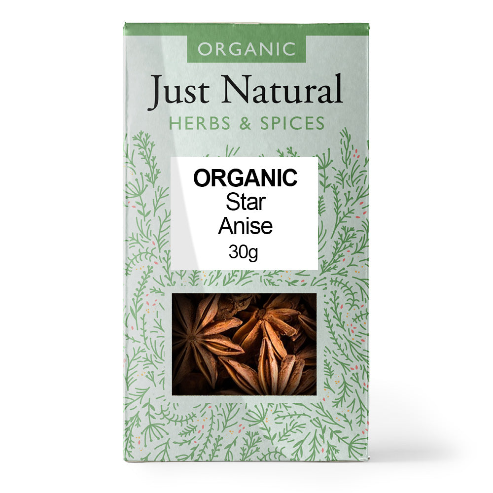 Just Natural Herbs_Organic Star Anise (Box) 15g