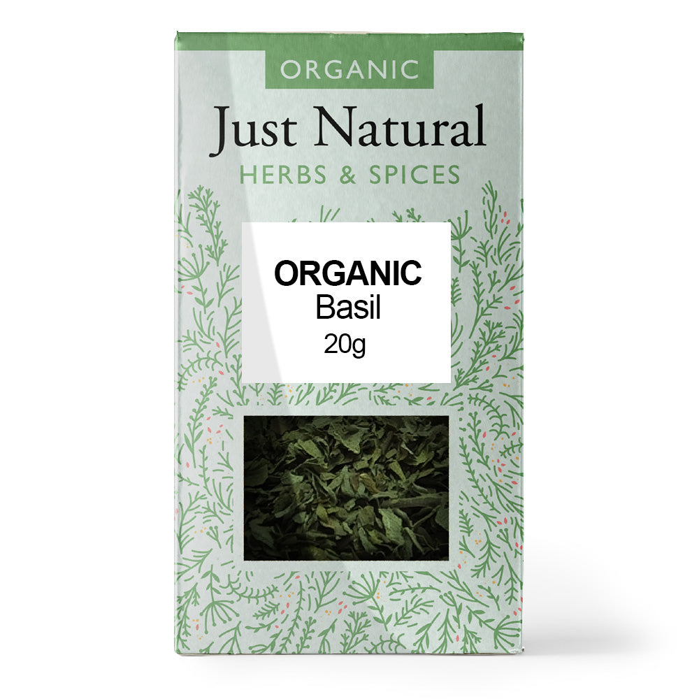 Just Natural Herbs_Organic Basil (Box) 20g
