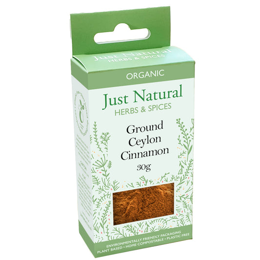 Just Natural Herbs_Organic Ground Cinnamon (Box) 30g
