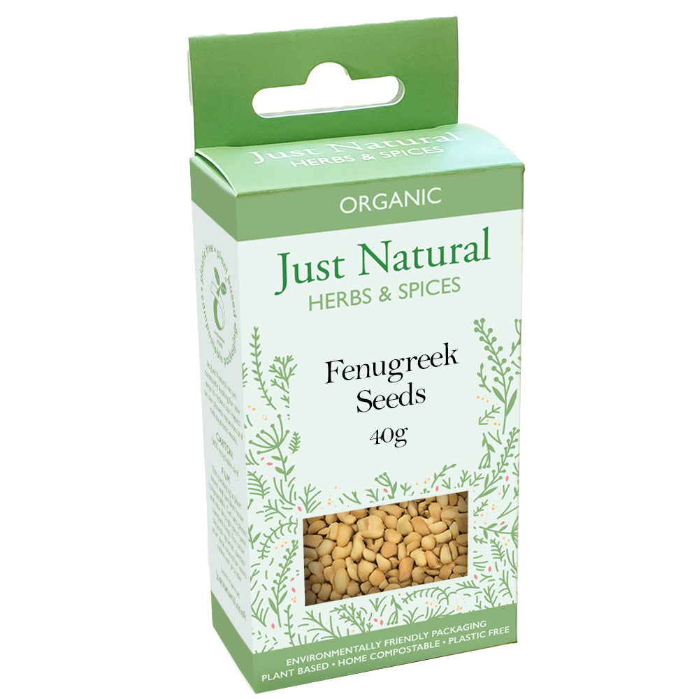 Just Natural Herbs_Organic Fenugreek Seed (Box) 40g