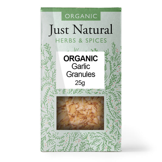 Just Natural Herbs_Organic Garlic Granules (Box) 25g