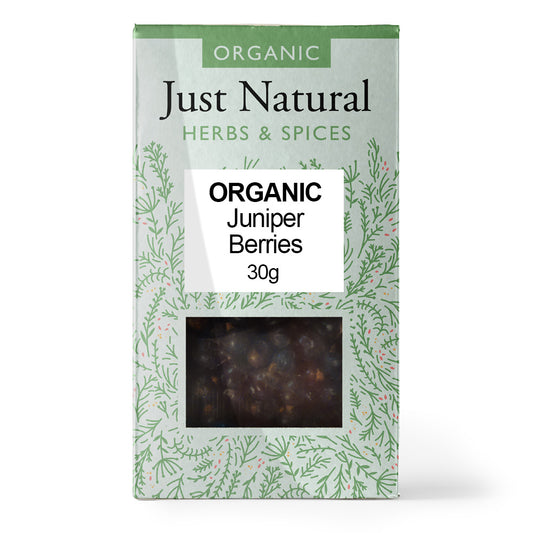 Just Natural Herbs_Organic Juniper Berries (Box) 28g