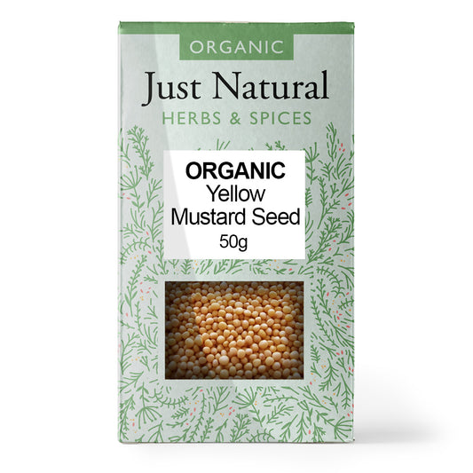 Just Natural Herbs_Organic Yellow Mustard Seed (Box) 50g