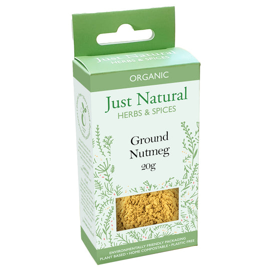 Just Natural Herbs_Organic Ground Nutmeg (Box) 20g