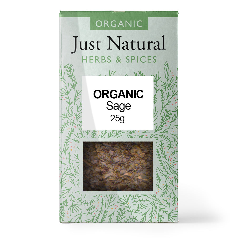 Just Natural Herbs_Organic Sage (Box) 25g