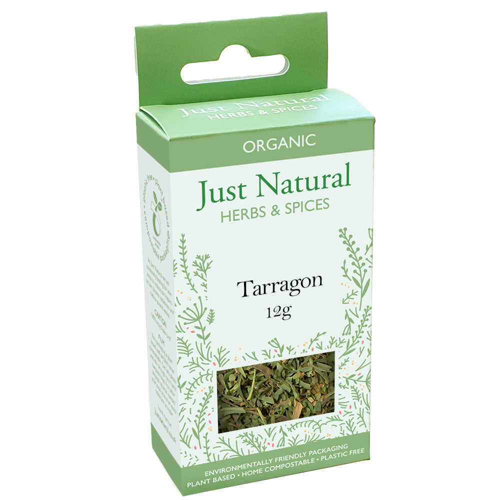Just Natural Herbs_Organic Tarragon (Box) 12g