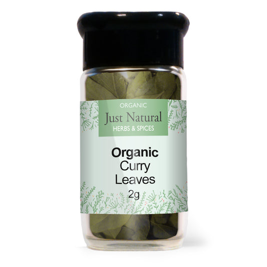 Just Natural Herbs_Organic Curry Leaves (Glass Jar) 3g