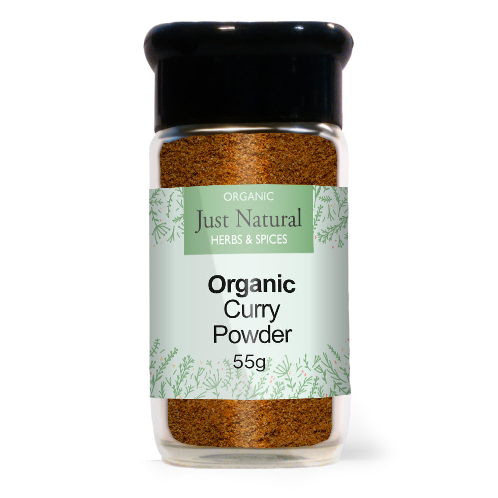 Just Natural Herbs_Organic Curry Powder (Glass Jar) 55g