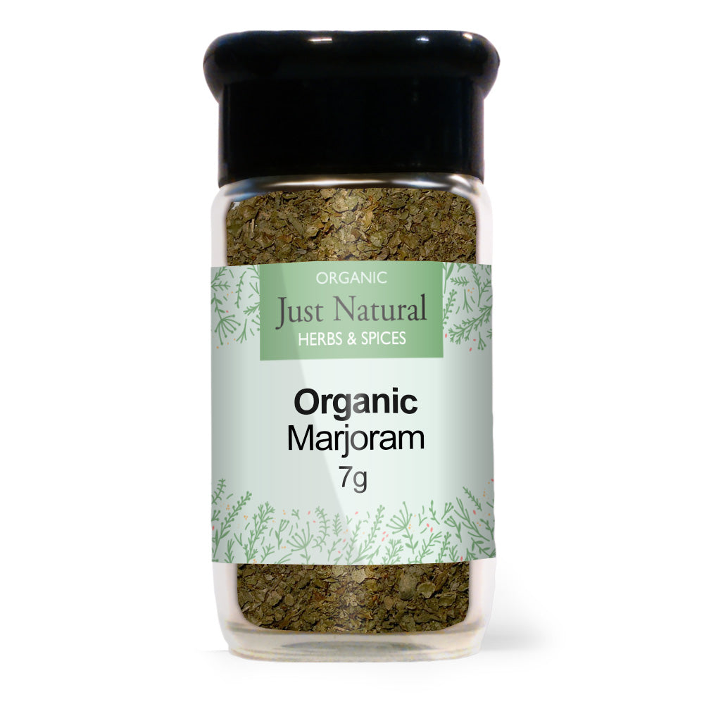 Just Natural Herbs_Organic Marjoram (Glass Jar) 16g
