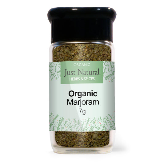 Just Natural Herbs_Organic Marjoram (Glass Jar) 16g