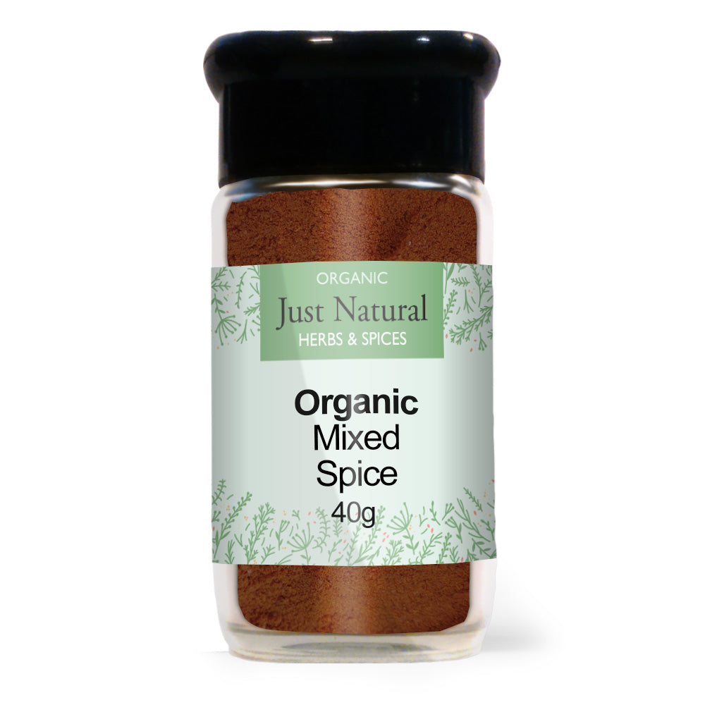 Just Natural Herbs_Organic Mixed Spice (Glass Jar) 40g