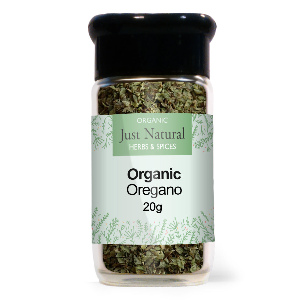 Just Natural Herbs_Organic Oregano (Glass Jar) 15g
