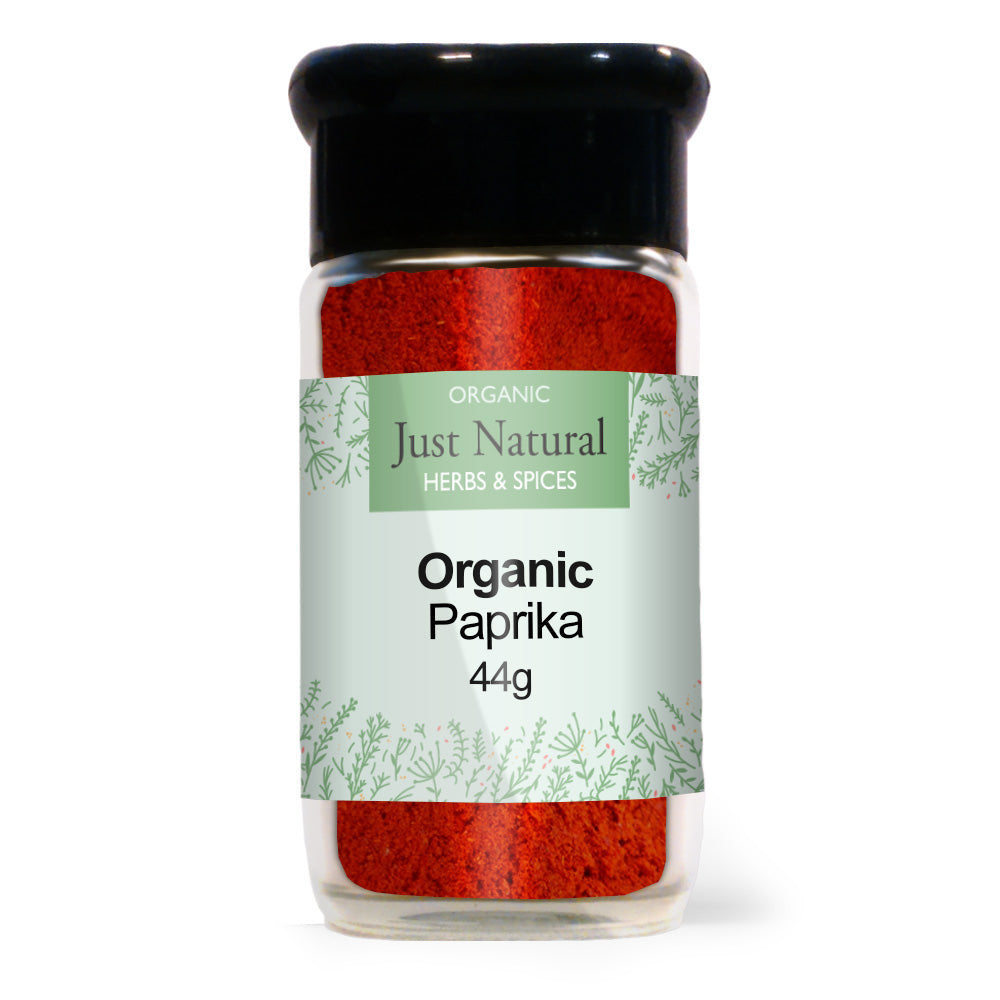 Just Natural Herbs_Organic Paprika (Glass Jar) 60g