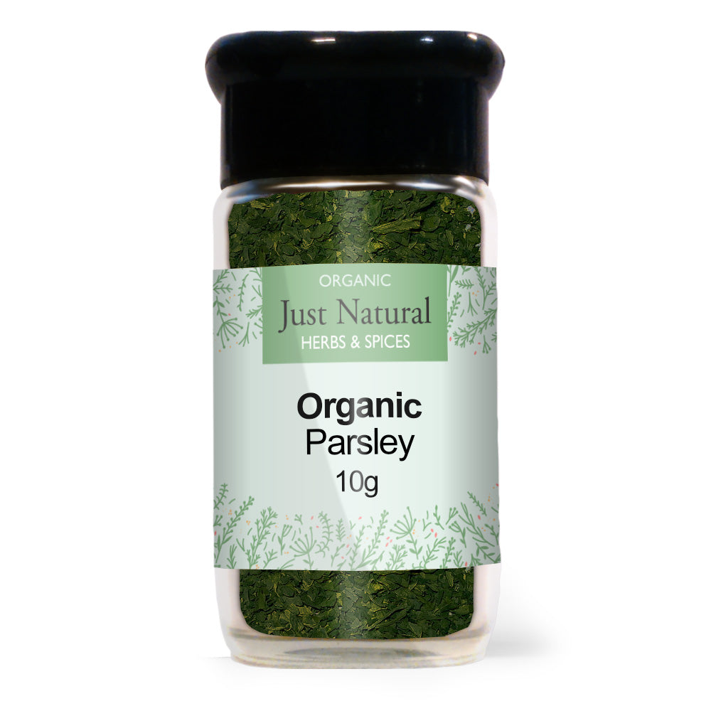 Just Natural Herbs_Organic Parsley (Glass Jar) 17g